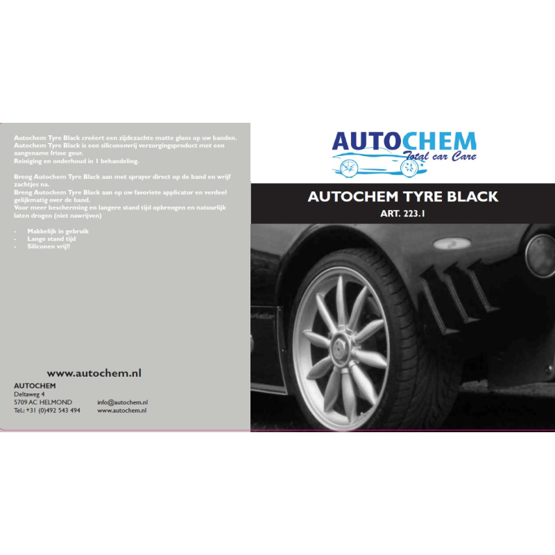 Autochem - Tyre Black 500 ml.